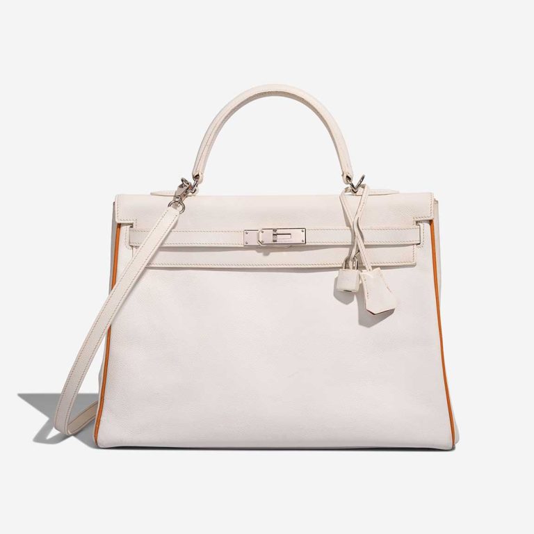 Hermès Kelly 35 Epsom Toffee / White Front | Sell your designer bag