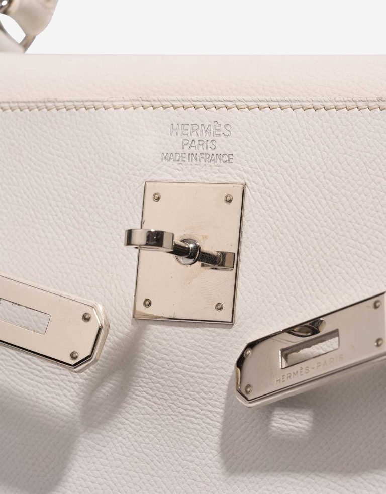 Hermès Kelly 35 Epsom Toffee / White Logo | Sell your designer bag
