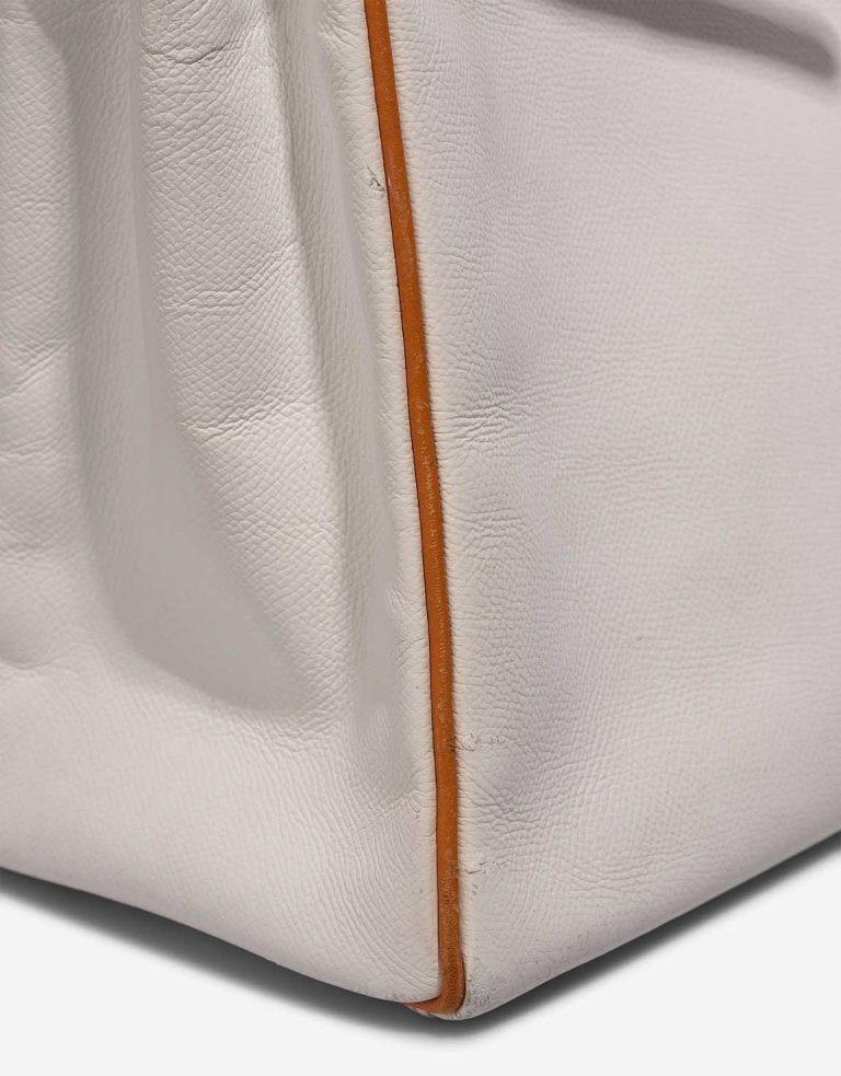 Hermès Kelly 35 Epsom Toffee / White Signs of wear | Sell your designer bag