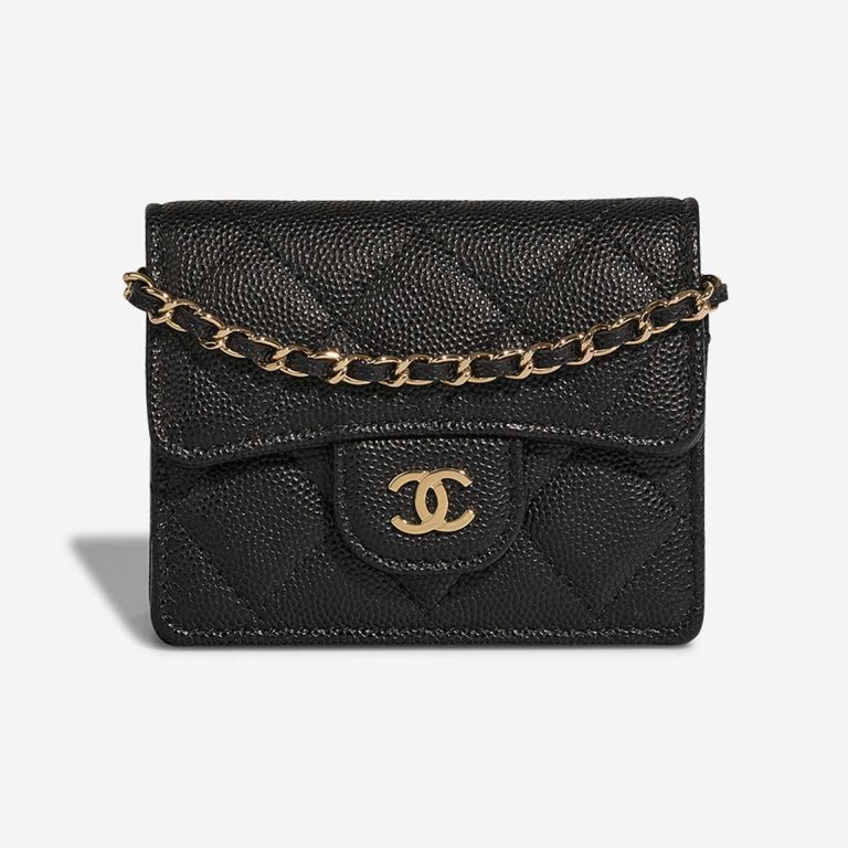 Chanel Timeless Extra Mini Caviar Black Front | Sell your designer bag