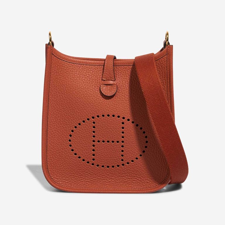 Hermès Evelyne 16 Taurillon Clémence Cuivre Front | Sell your designer bag