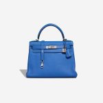 Hermès Kelly 28 Togo Bleu Mykonos Front | Sell your designer bag