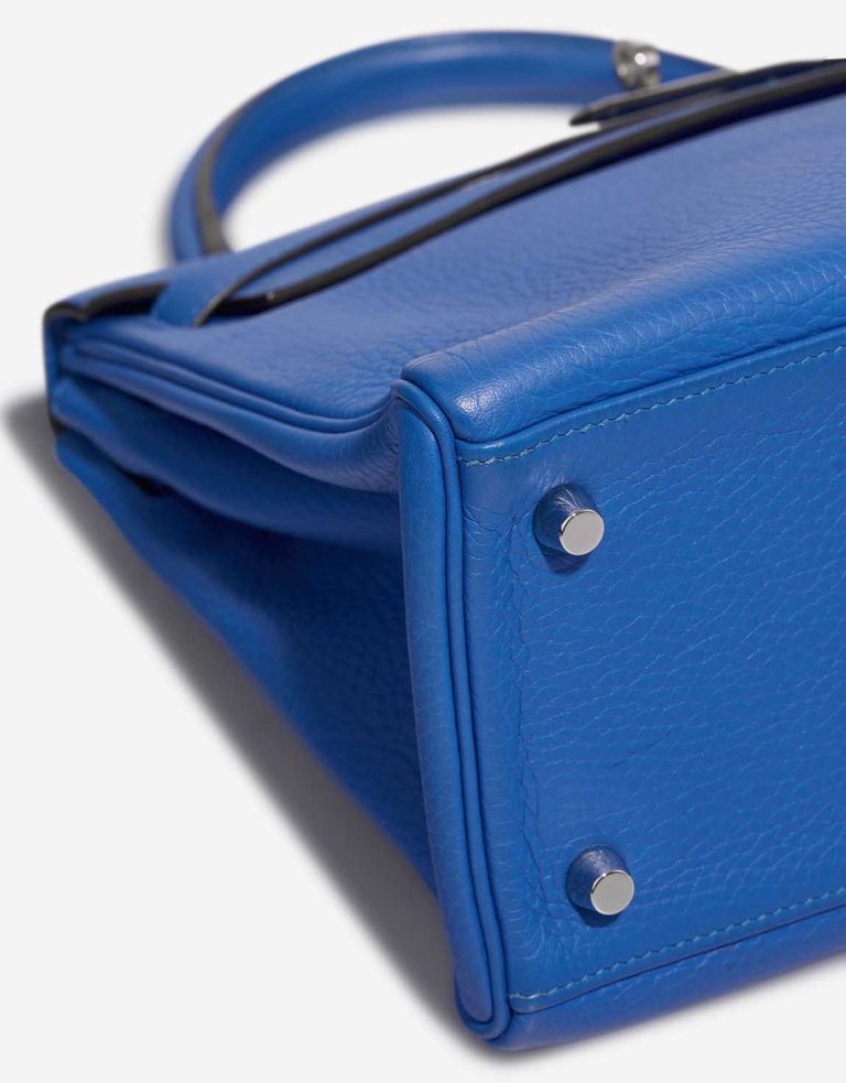 Hermès Kelly 28 Togo Bleu Mykonos Signs of wear | Sell your designer bag