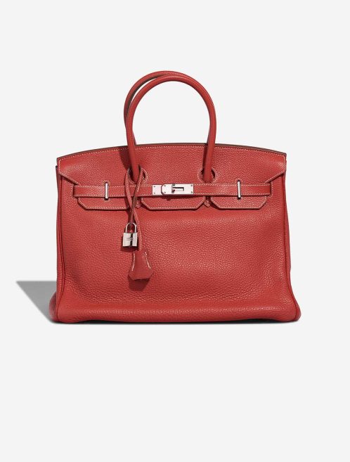 Hermès Birkin 35 Clémence Sanguine Front | Sell your designer bag