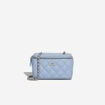 Chanel Vanity Small Caviar Light Blue Front | Sell your designer bag
