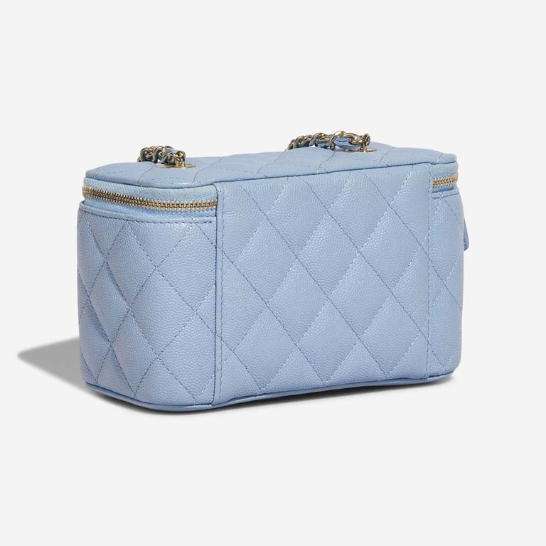 Chanel Vanity Small Caviar Light Blue | Sell your designer bag