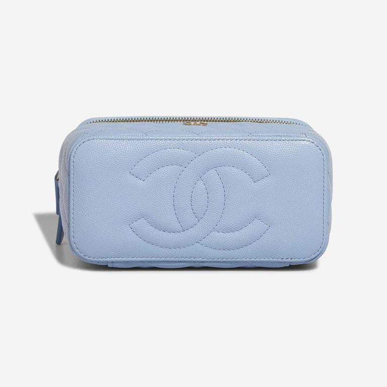 Chanel Vanity Small Caviar Light Blue | Sell your designer bag