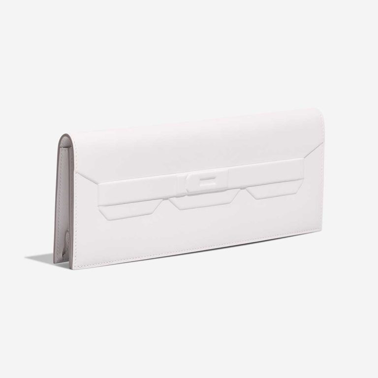 Hermès Birkin Shadow Cut Clutch Swift New White | Sell your designer bag