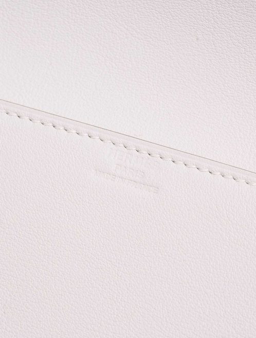 Hermès Birkin Shadow Cut Clutch Swift New White Logo | Sell your designer bag