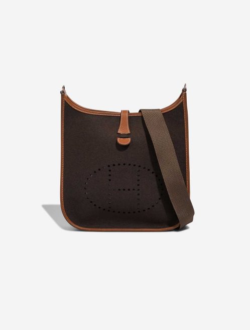 Hermès Evelyne 29 Felt / Barénia Ébène / Naturel Front | Sell your designer bag