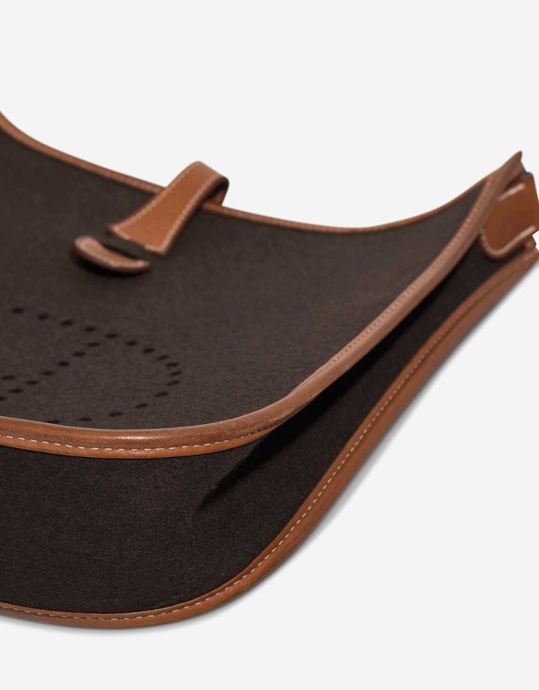 Hermès Evelyne 29 Felt / Barénia Ébène / Naturel Signs of wear | Sell your designer bag