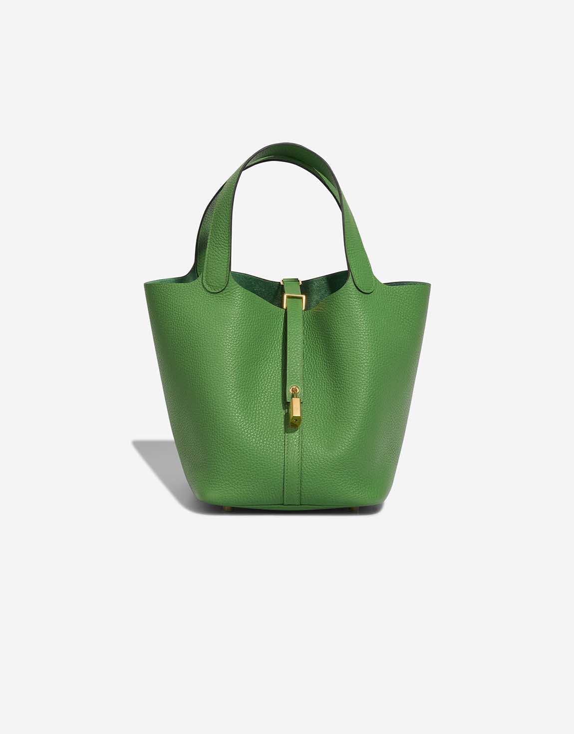Hermès Picotin 22 Taurillon Clémence Vert Yucca | SACLÀB