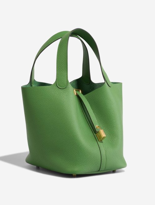 Hermès Picotin 22 Taurillon Clémence Vert Yucca | Sell your designer bag