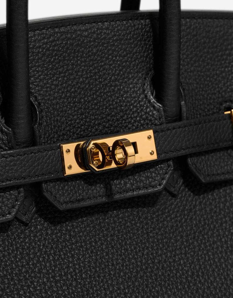 Hermès Birkin 25 Togo Black  Closing System | Sell your designer bag