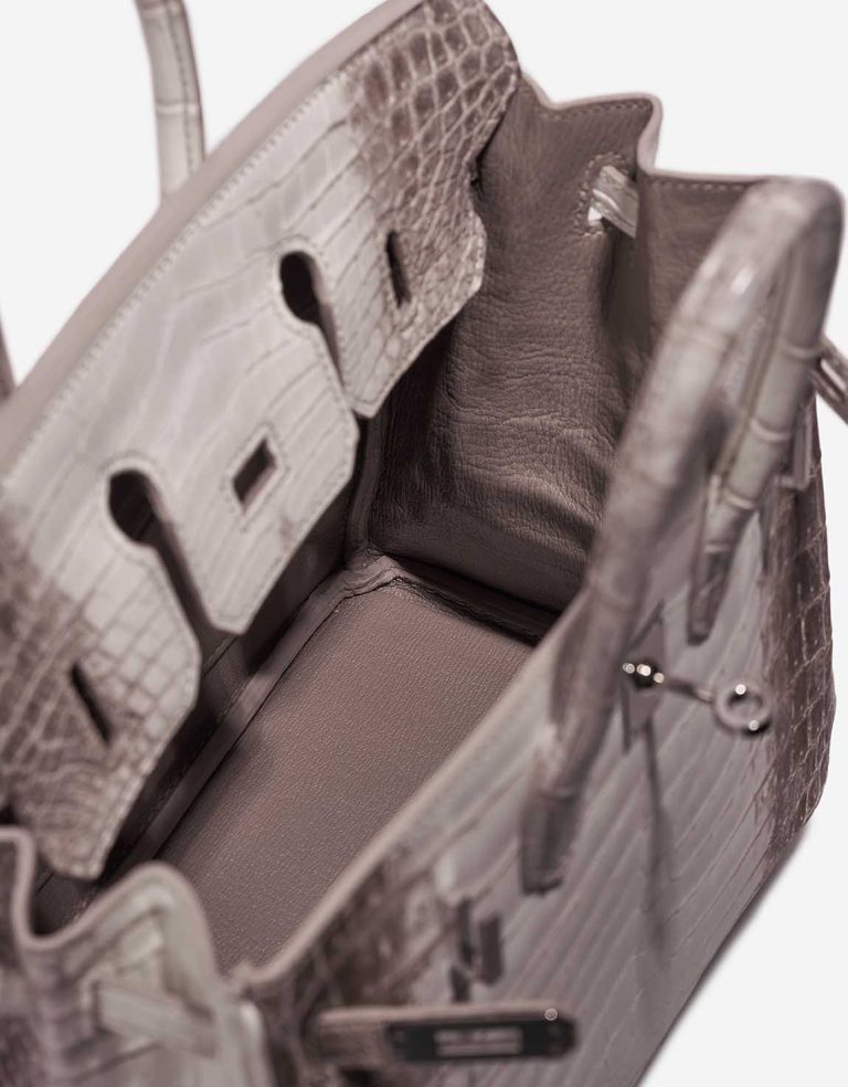 Hermès Birkin Himalaya 25 Niloticus Crocodile White Inside | Sell your designer bag