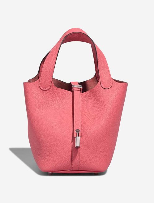 Hermès Picotin 18 Clémence Rose Azalée Front | Sell your designer bag