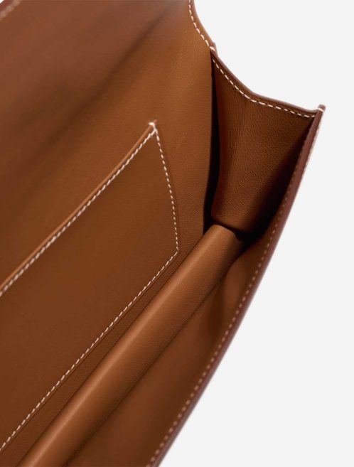 Hermès Birkin Shadow Cut Clutch Swift Gold Inside | Sell your designer bag