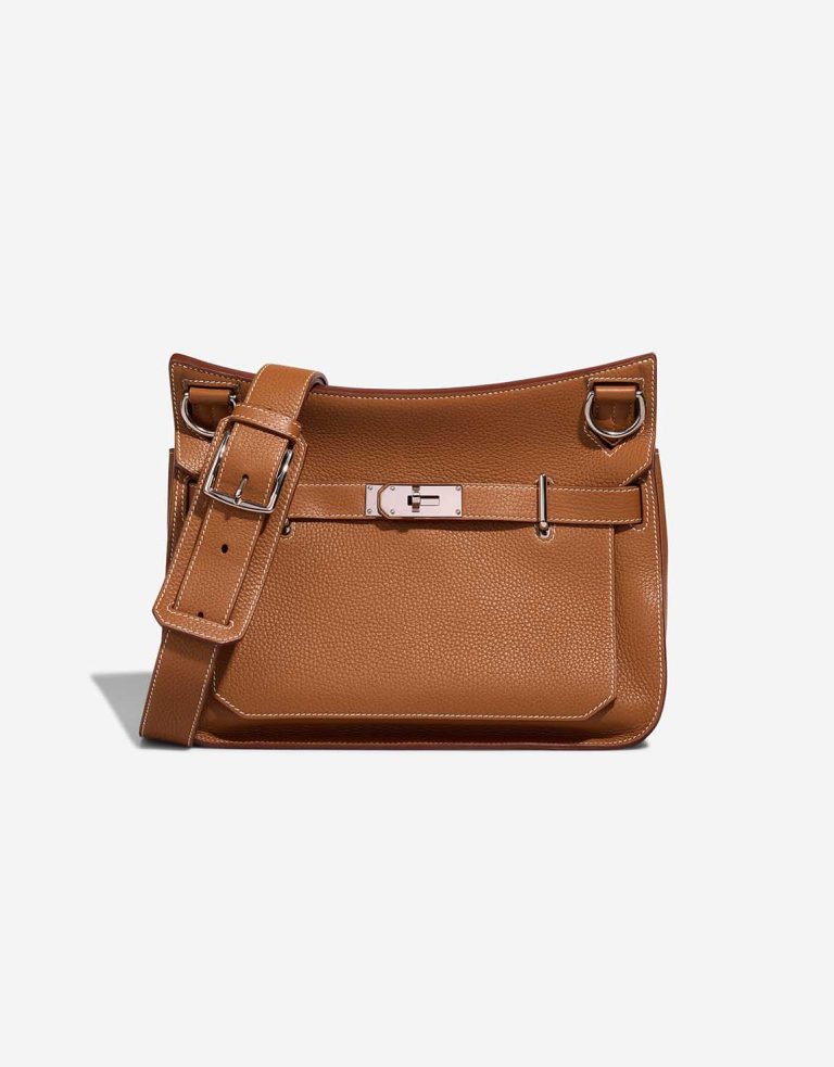 Hermès Jypsière 31 Evercolor Gold Front | Sell your designer bag