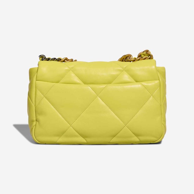 Chanel 19 Flap Bag Lamb Lime Yellow  | Sell your designer bag