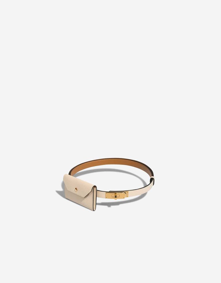 Hermès Kelly Belt Bag Epsom Craie Front | Sell your designer bag