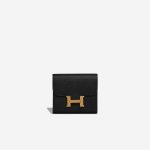 Hermès Constance Compact Passant Epsom Black Front | Sell your designer bag
