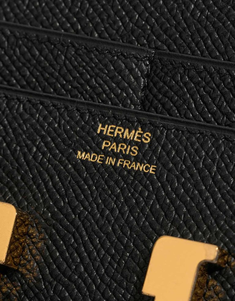Hermès Constance Compact Passant Epsom Black Logo | Sell your designer bag