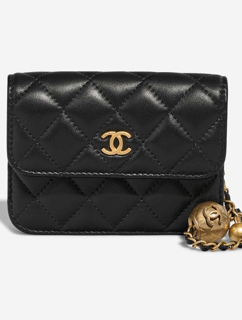 Chanel Timeless Belt Bag Lamb Black Front | Sell your designer bag