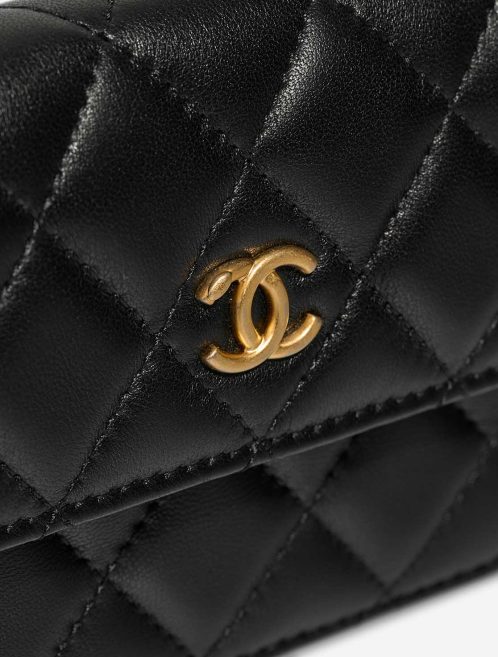 Chanel Timeless Belt Bag Lamb Black Closing System | Sell your designer bag