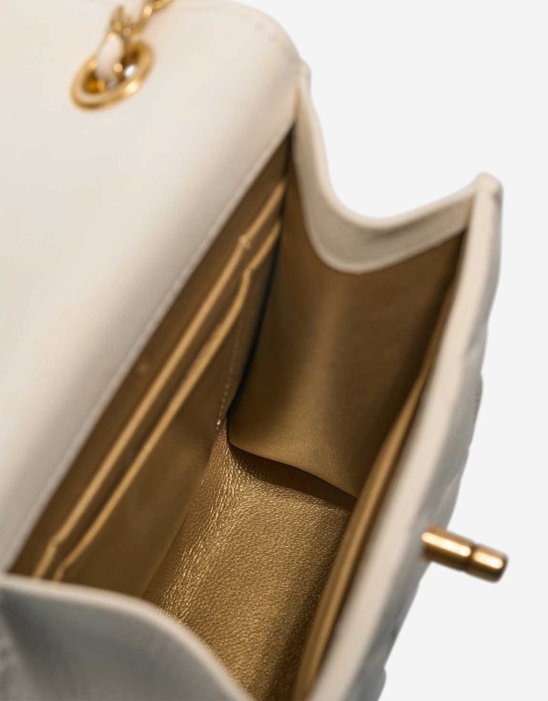 Chanel Phone Holder Lamb White Inside | Sell your designer bag