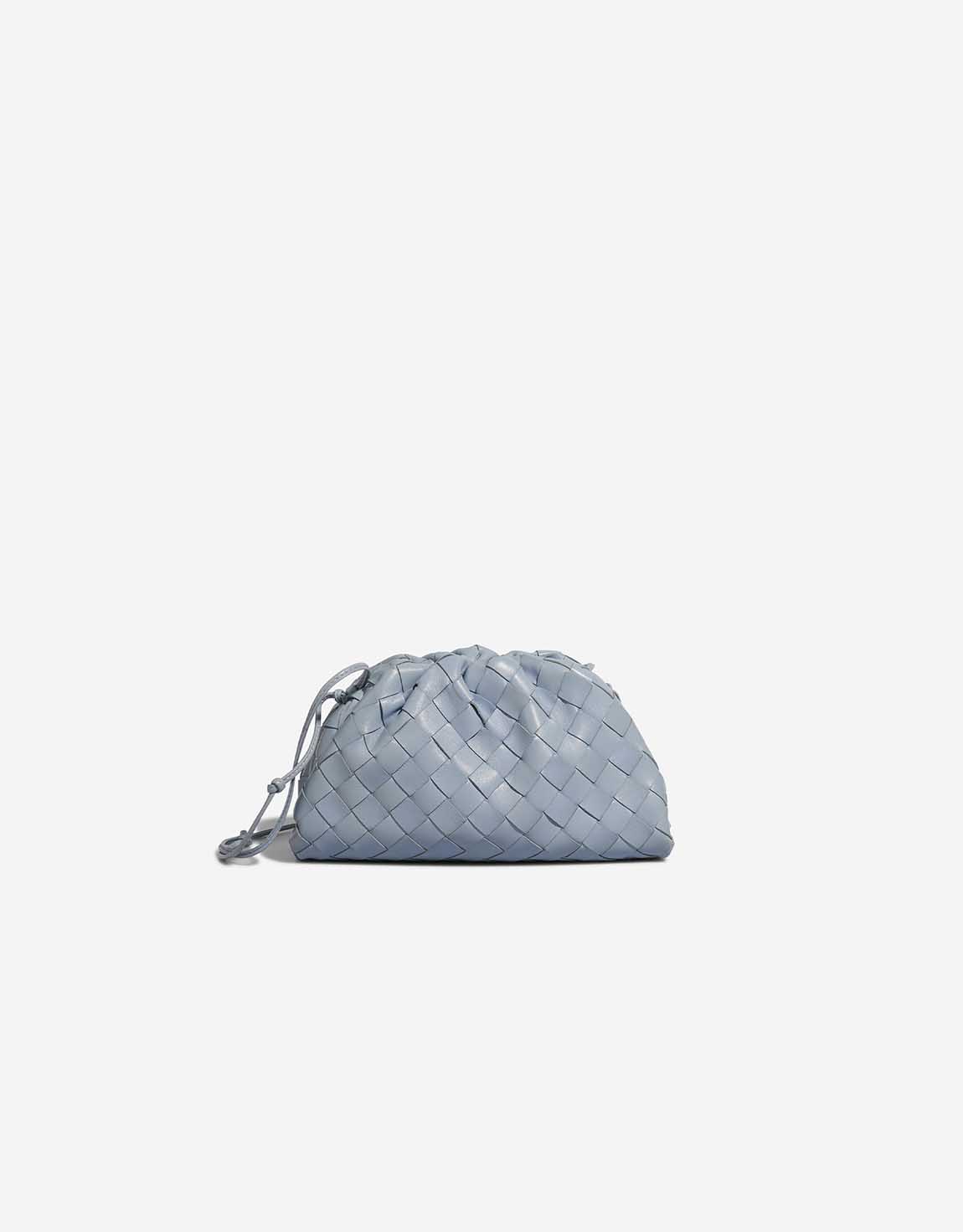 Bottega Veneta Pouch Mini Lamb Light Blue | SACLÀB