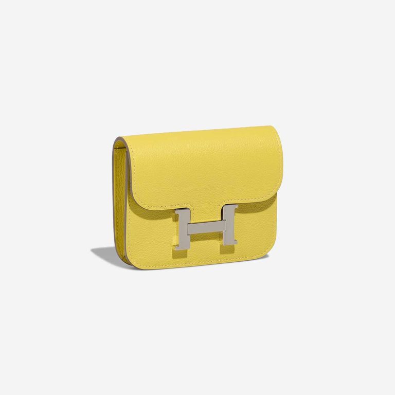 Hermès Constance Slim Wallet Evercolor Lime | Sell your designer bag
