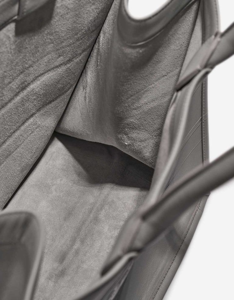 Dior Book Tote Medium Lamb Grey Inside | Sell your designer bag