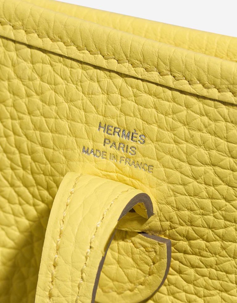 Hermès Evelyne 16 Taurillon Clémence Lime Logo | Sell your designer bag