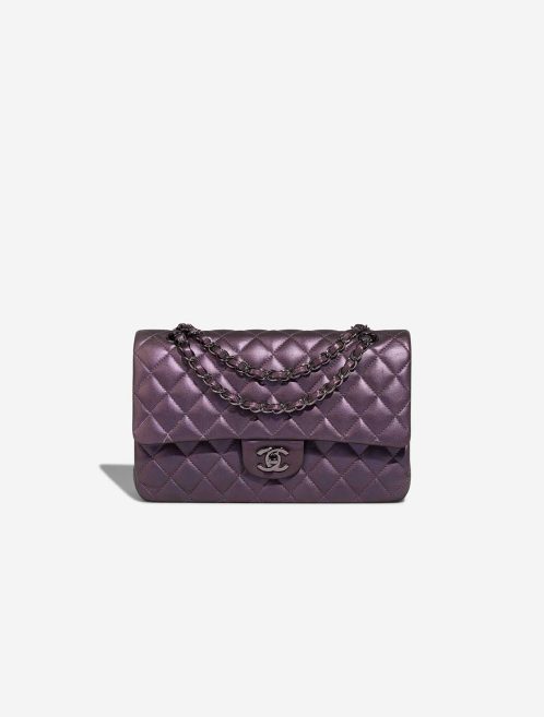 Chanel Timeless Medium Lamb Iridescent Violet Front | Sell your designer bag