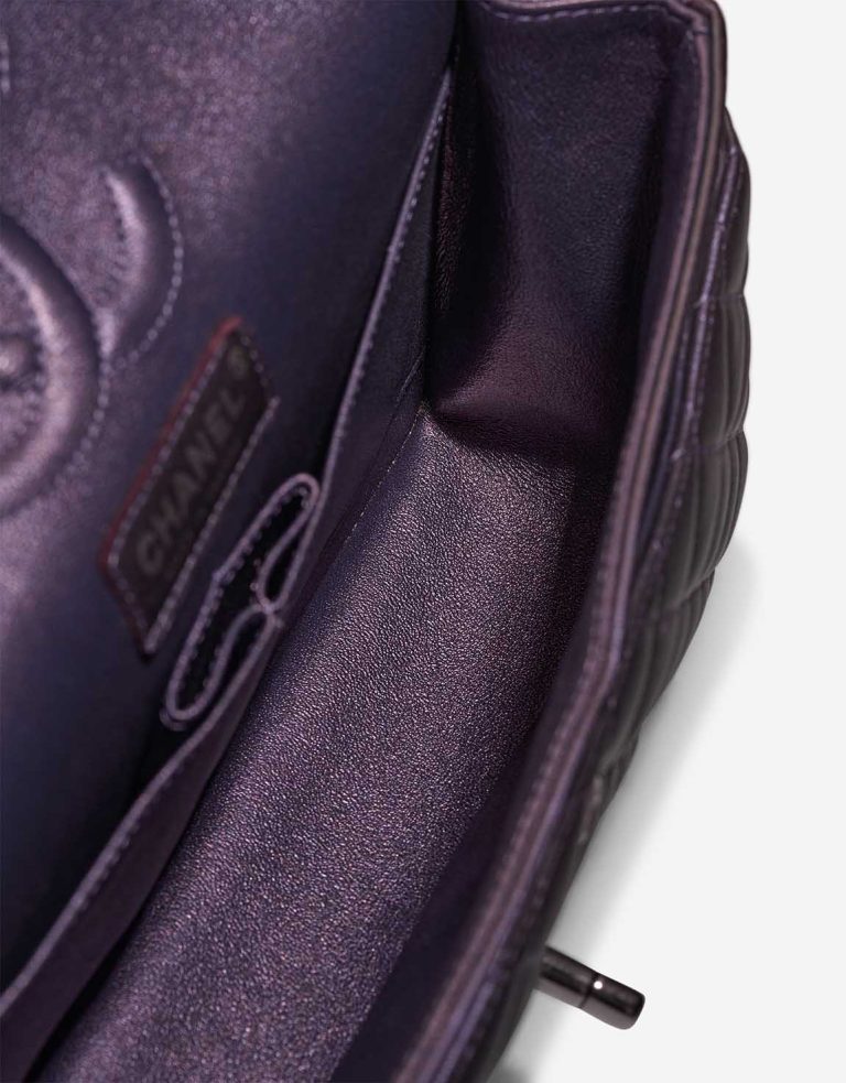 Chanel Timeless Medium Lamb Iridescent Violet Inside | Sell your designer bag