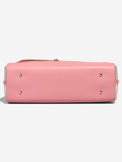 Chanel Shopping Tote Large Calf / Rattan / PVC Blush / Beige | Sell your designer bag