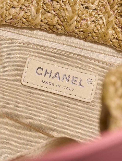 Chanel Shopping Tote Large Calf / Rattan / PVC Blush / Beige Logo | Sell your designer bag