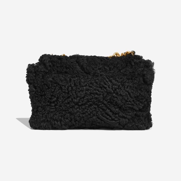 Chanel 19 Flap Bag Large Shearling Black | Sell your designer bag