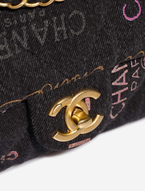 Chanel Timeless Medium Fabric / Denim Multicolour Closing System | Sell your designer bag