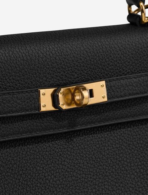 Hermès Kelly 25 Togo Black Closing System | Sell your designer bag