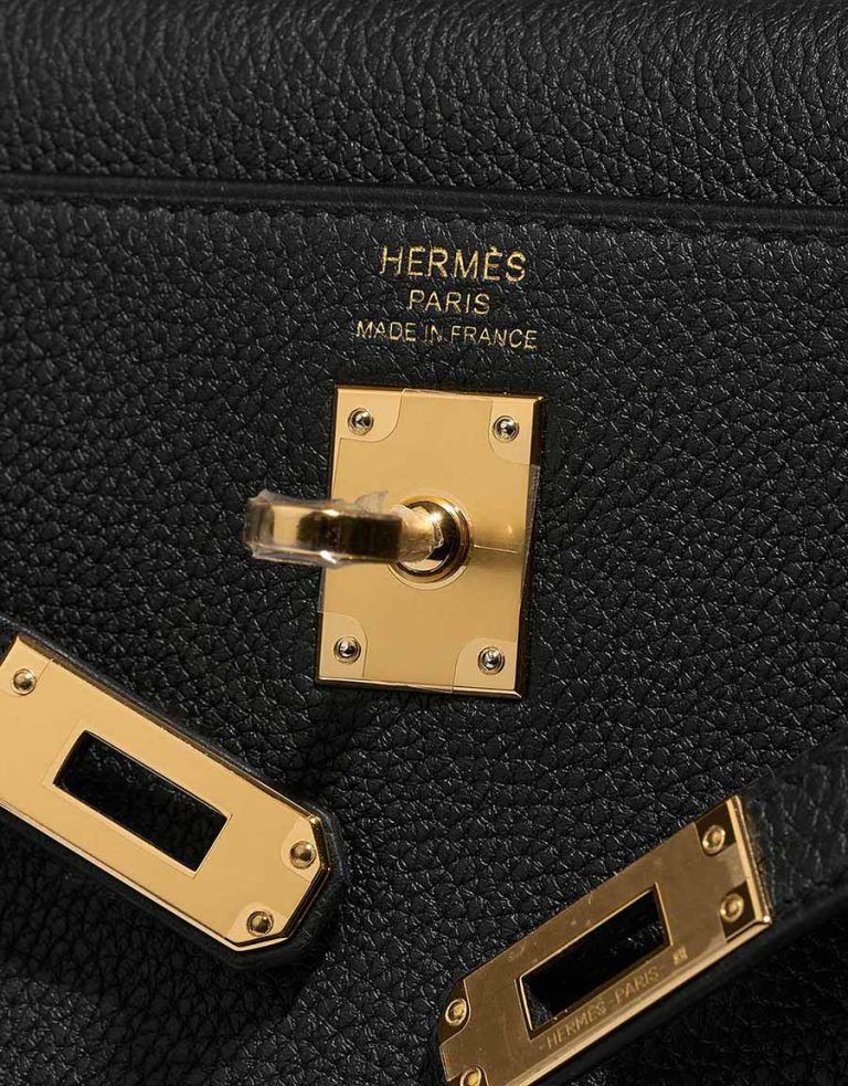 Hermès Kelly 25 Togo Black Logo | Sell your designer bag