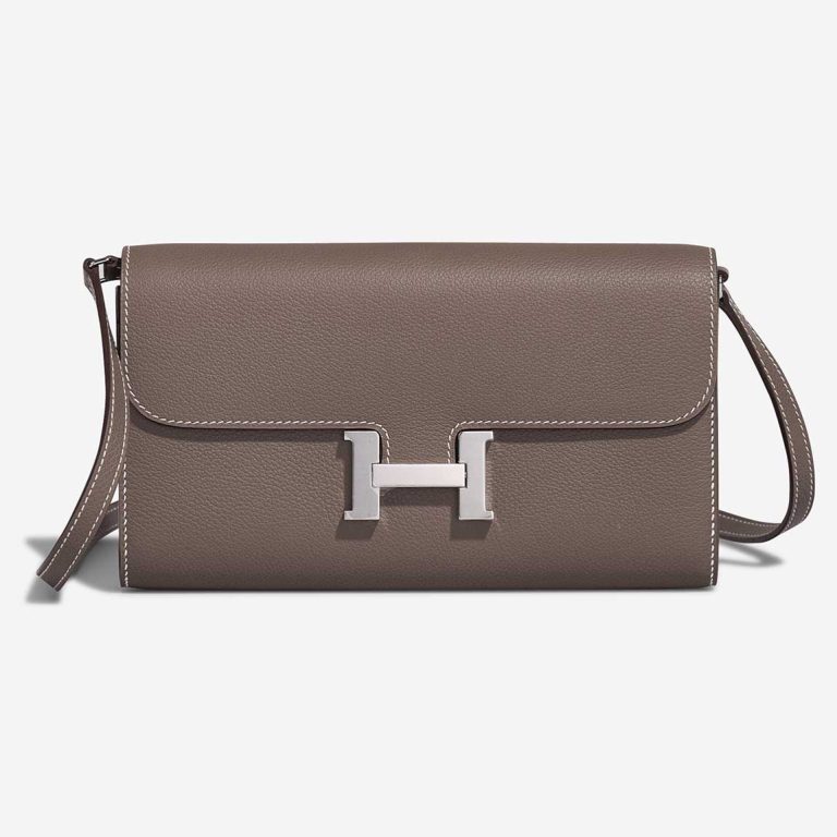 Hermès Constance To Go Evercolor Étoupe Front | Sell your designer bag