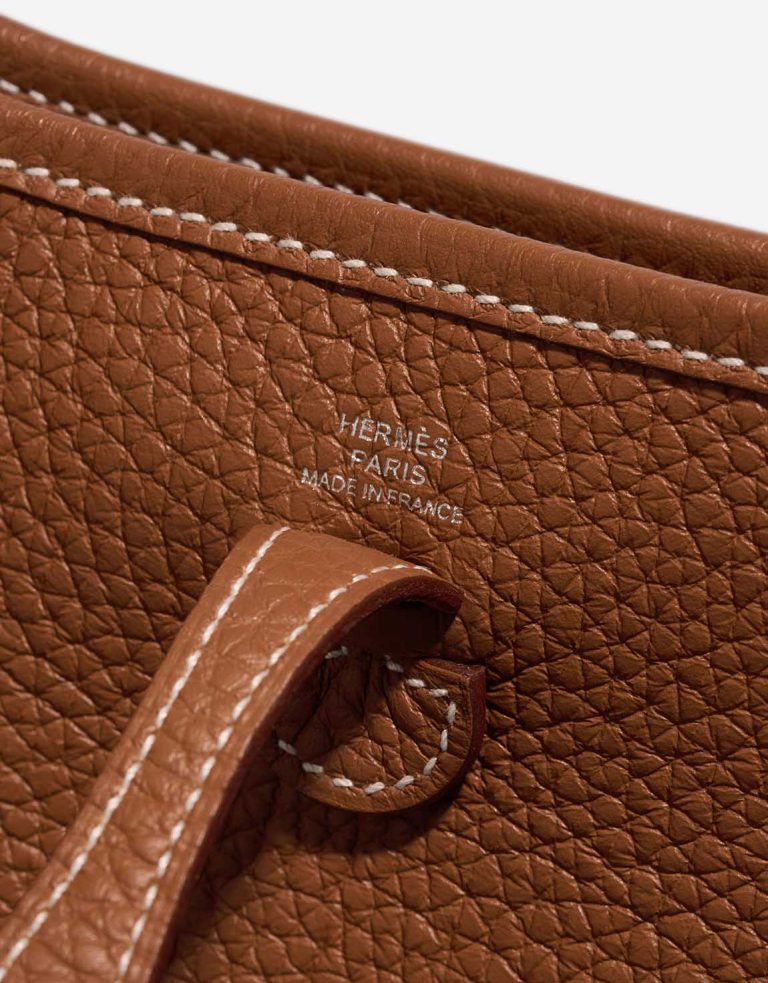 Hermès Evelyne 16 Taurillon Clémence Gold Logo | Sell your designer bag