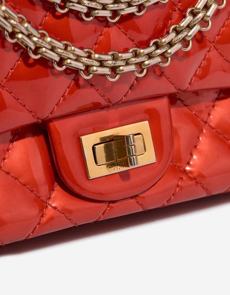 Chanel 2.55 Reissue 225 Patent Red Closing System | Sell your designer bag