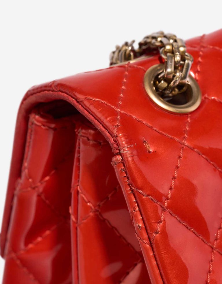 Chanel 2.55 Reissue 225 Patent Red Signs of wear | Sell your designer bag