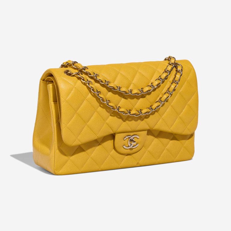 Chanel Timeless Jumbo Caviar Amber | Sell your designer bag
