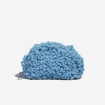 Bottega Veneta Pouch Small Chenille / Lamb Light Blue Front | Sell your designer bag
