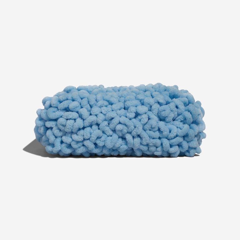 Bottega Veneta Pouch Small Chenille / Lamb Light Blue | Sell your designer bag