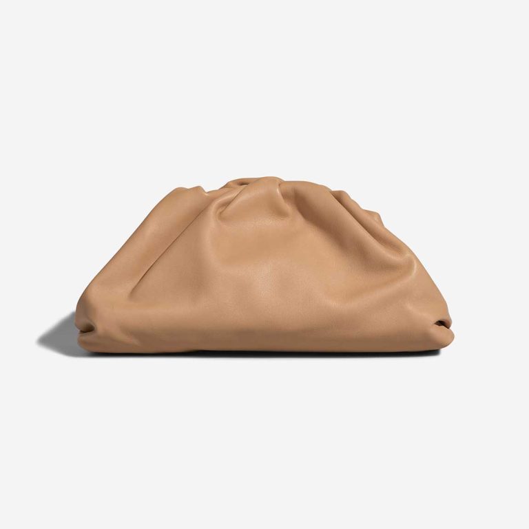 Bottega Veneta Pouch Small Calf Nude Front | Sell your designer bag