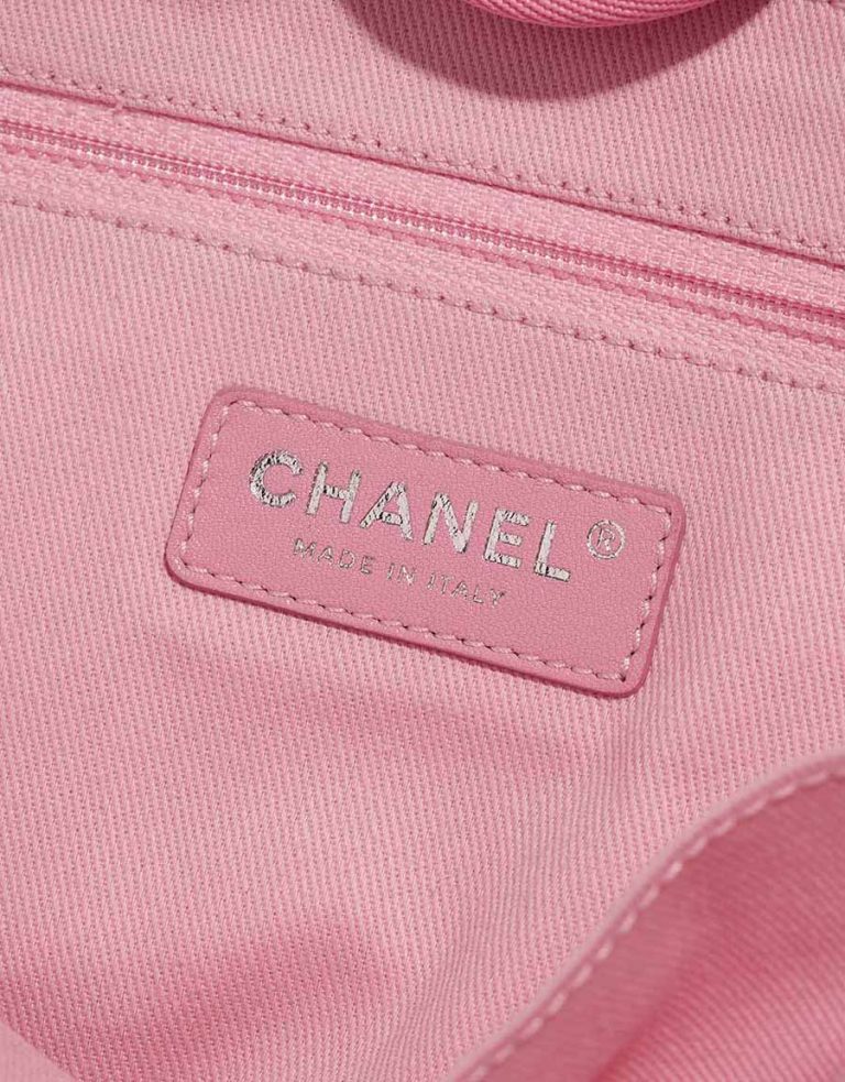 Chanel Deauville Small Rattan / Lamb Pink / White Logo | Sell your designer bag
